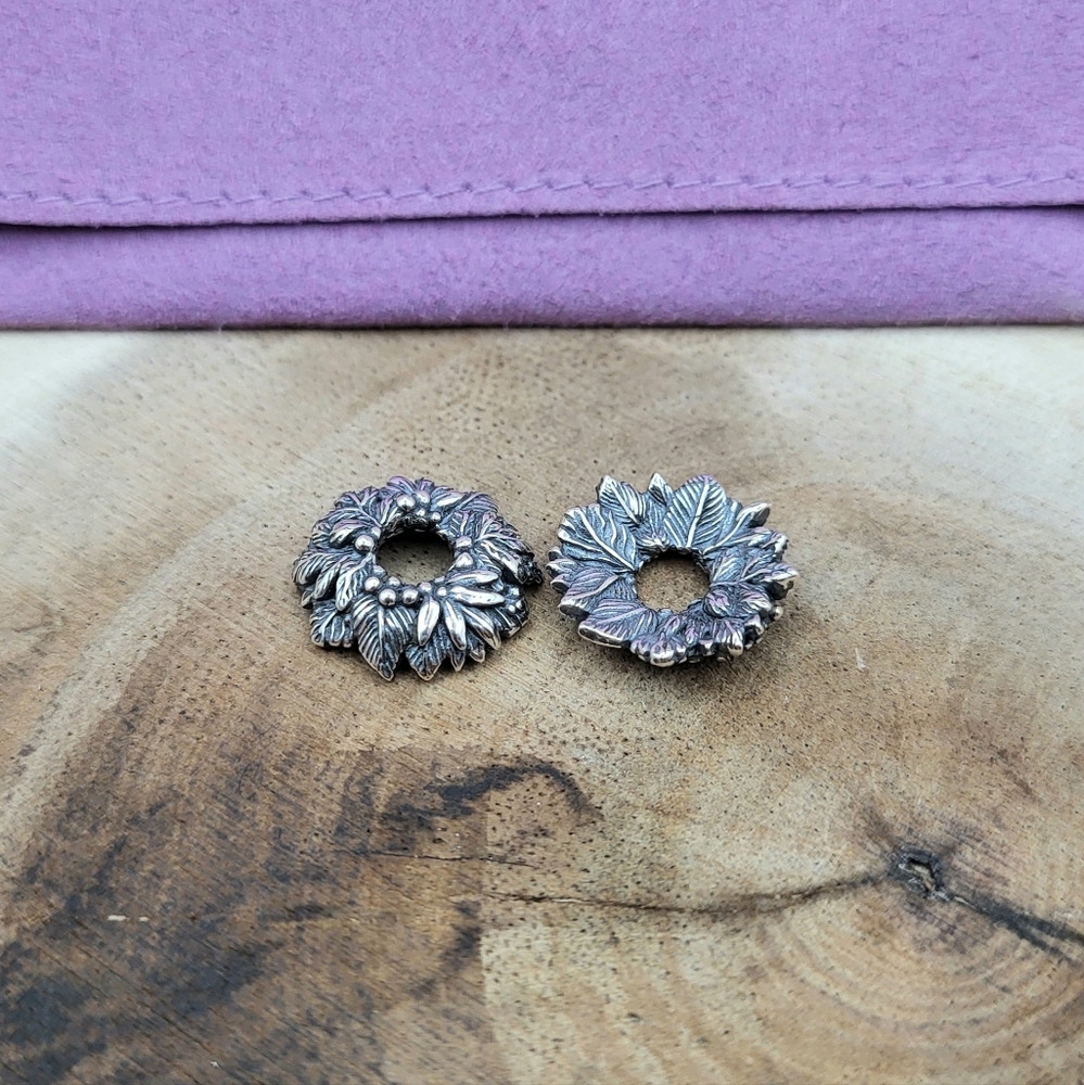 Elfbeads Hugged By The Forest Silver Beads